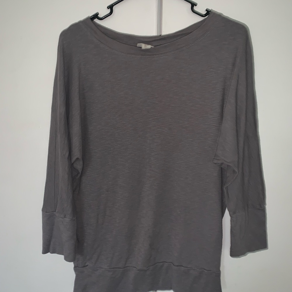 3/4 sleeve knit top, size L women’s